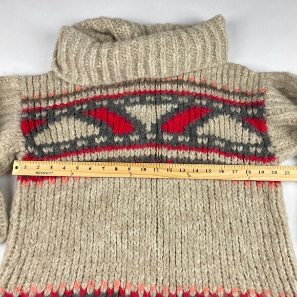 Free People Chunky Knit Sweater Women's Size M Alpaca Blend - Picture 13 of 16